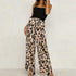 Pantalon Fluide Léopard